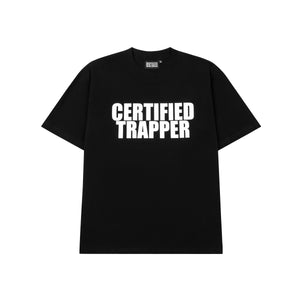 CERTIFIED TRAPPER T-SHIRT BLACK