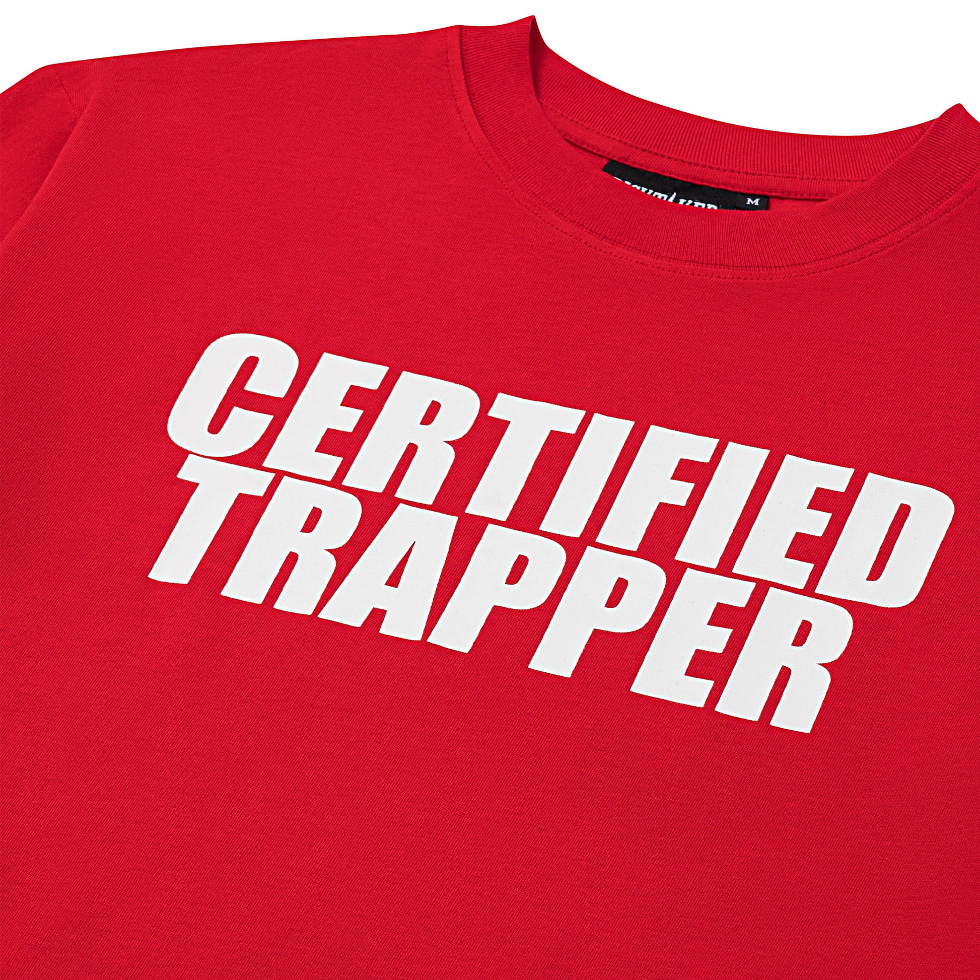 CERTIFIED TRAPPER T-SHIRT RED