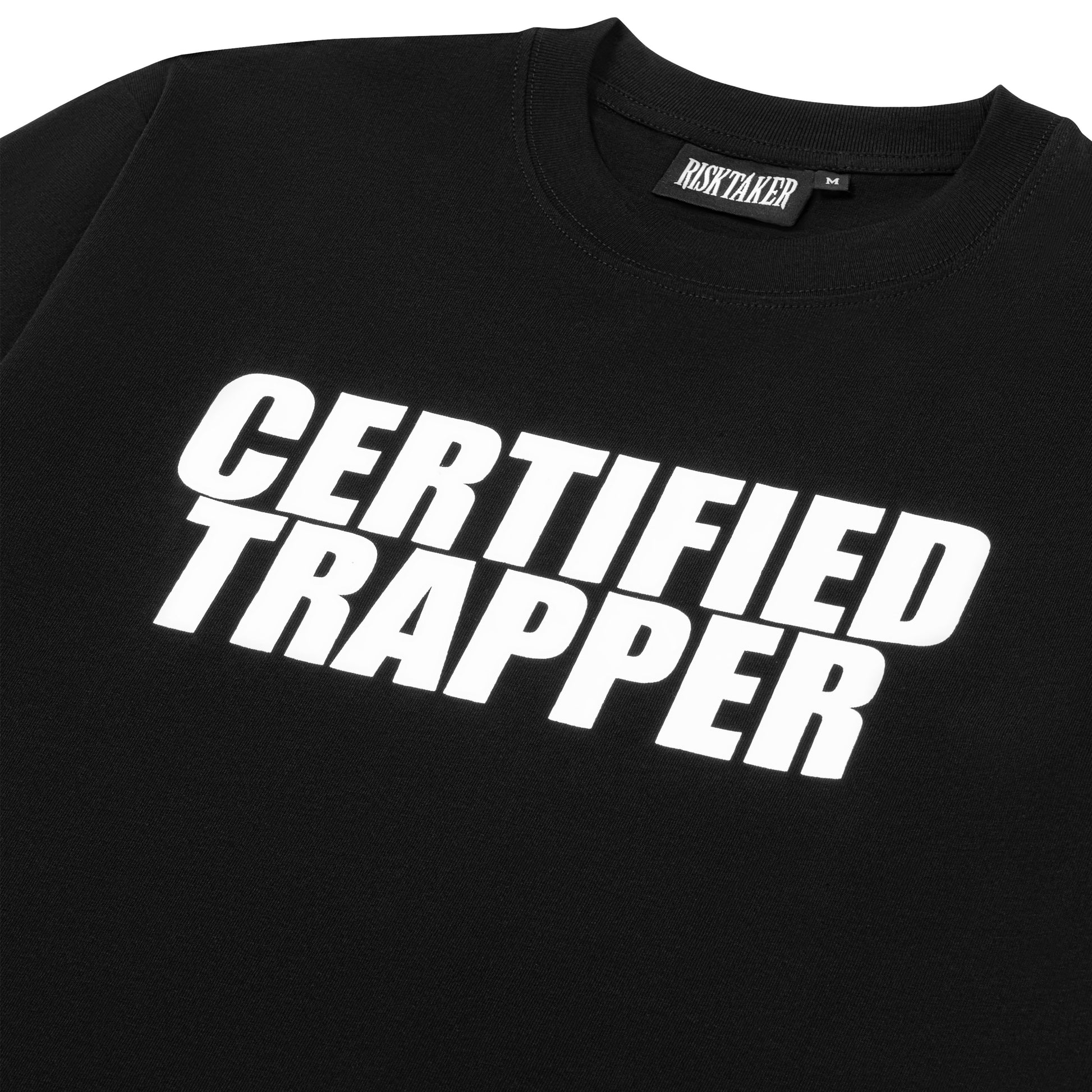 CERTIFIED TRAPPER T-SHIRT BLACK