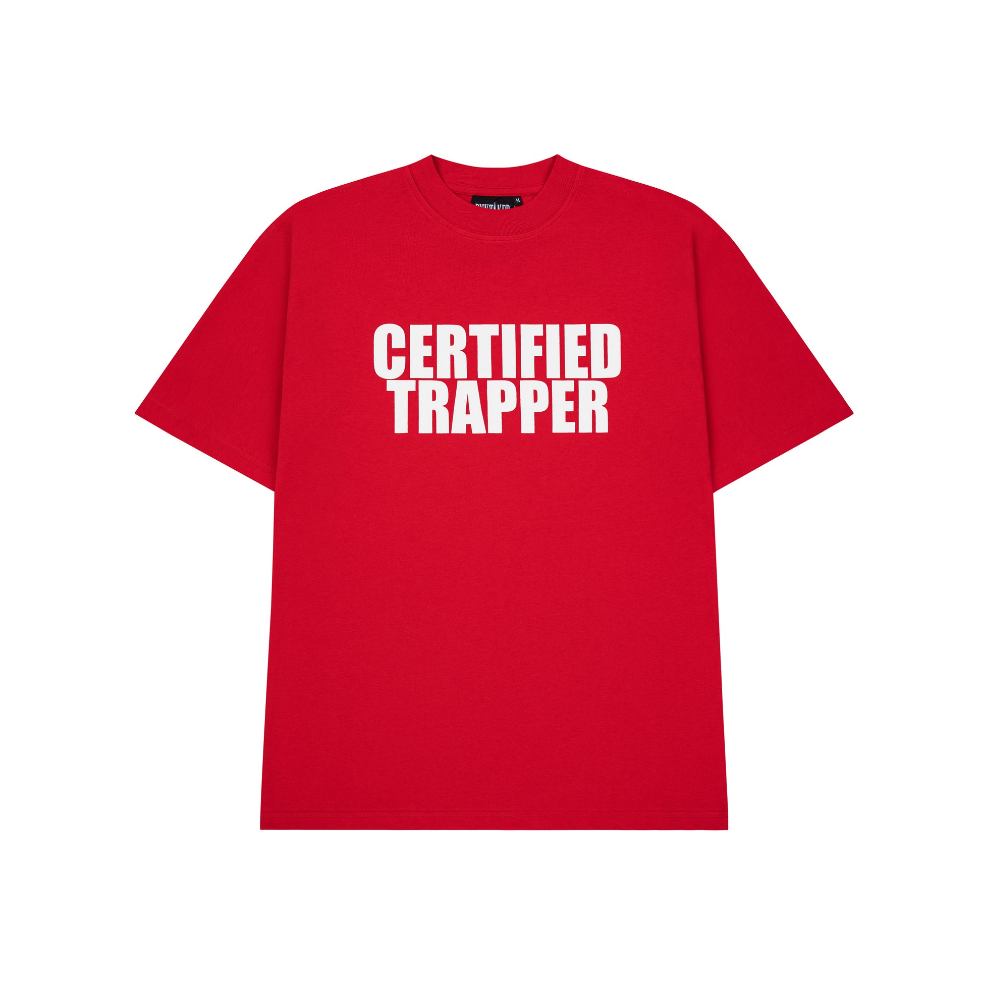CERTIFIED TRAPPER T-SHIRT RED