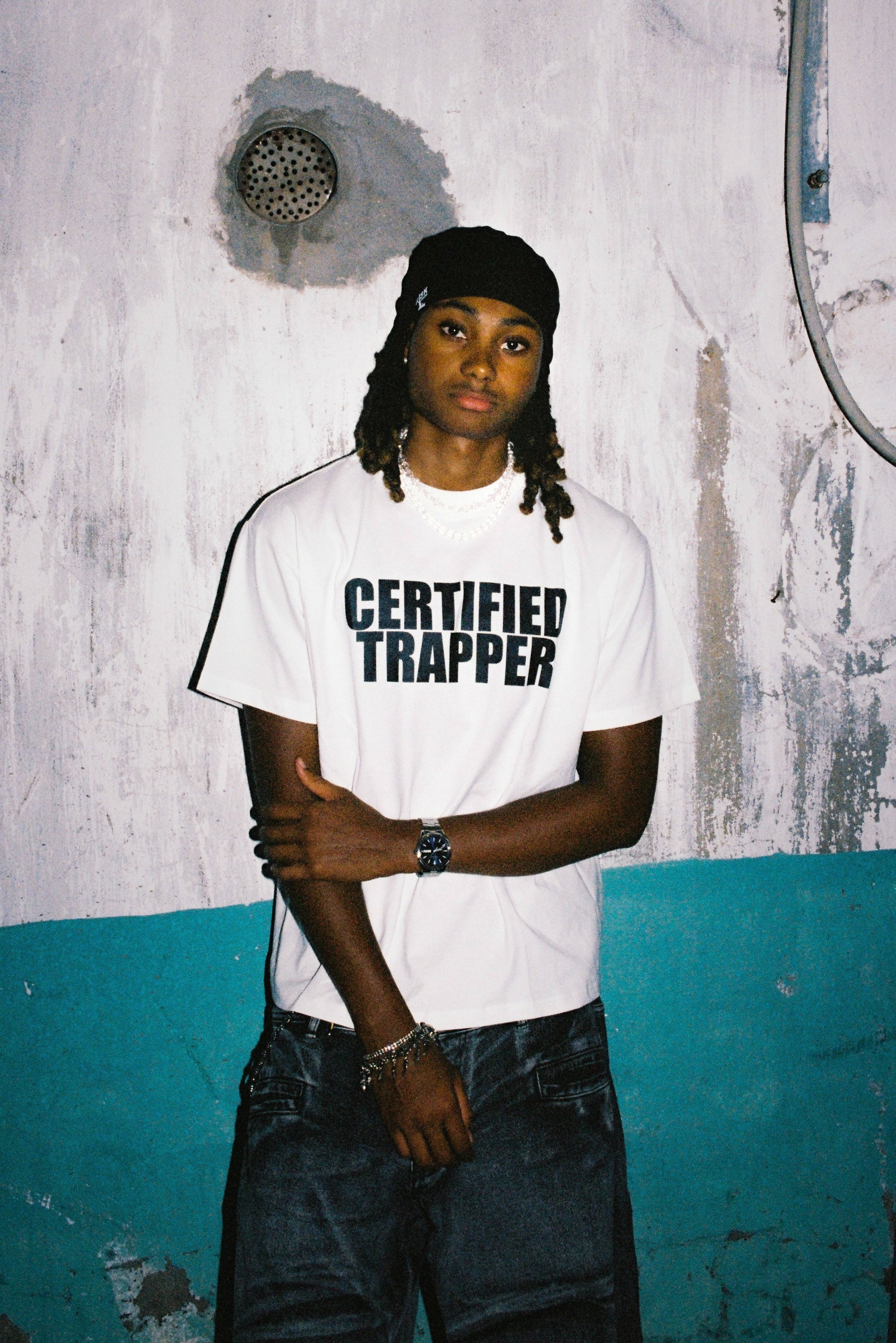 CERTIFIED TRAPPER T-SHIRT WHITE