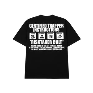 CERTIFIED TRAPPER T-SHIRT BLACK