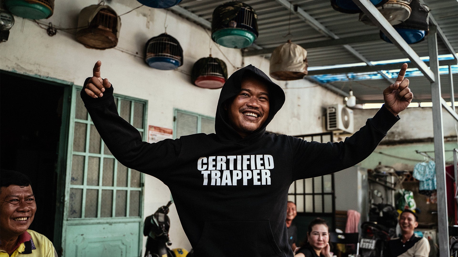CERTIFIED TRAPPER HOODIE