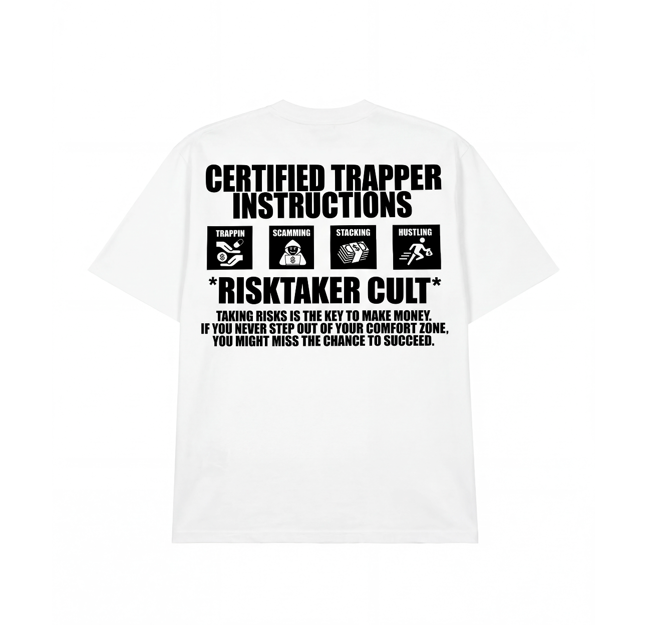 CERTIFIED TRAPPER T-SHIRT WHITE